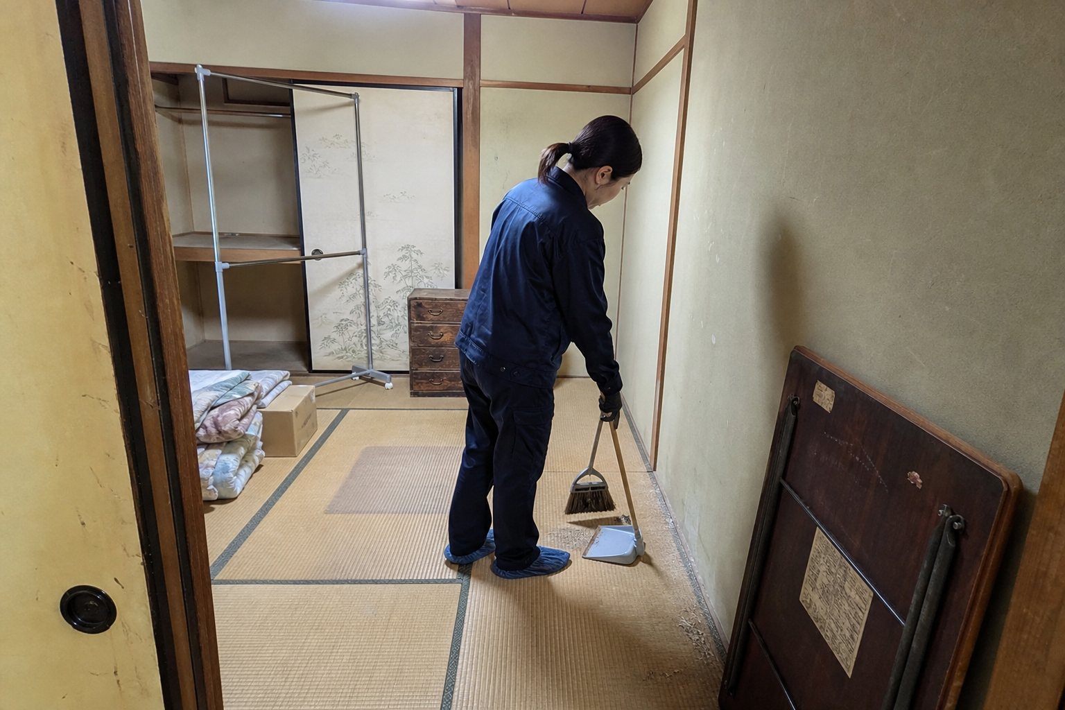 お部屋の簡易清掃